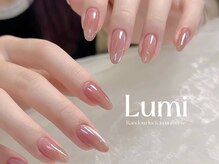 Lumi Nail 大宮東口店 ～韓国ネイル・ワンホンネイル・スカルプネイル～/艶感グラデでシンプル美