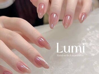 Lumi Nail 大宮東口店 ～韓国ネイル・ワンホンネイル・スカルプネイル～/艶感グラデでシンプル美