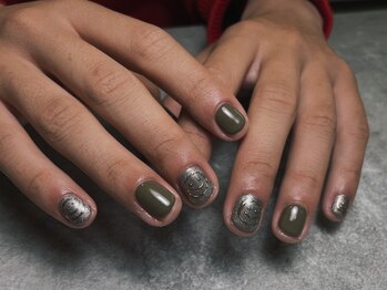 オムネイル 渋谷(HOMME NAIL)/定額デザイン ¥6.600