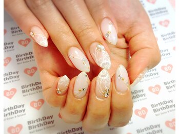 バースデーバースデー 藍住店(BirthDay BirthDay)/★エレガントレースネイル