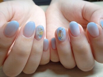 アミュリー ネイル アトリエ(Amury nail atelier)/シアー シェル ブライダル 大人