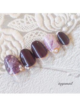 たゆ ネイル(たゆnail)/ニュアンスフレンチネイル