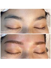 エムアンド(m&)/眉ワックス+眉カラー