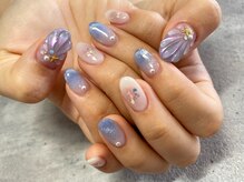 ハレトキネイル(haretoki nail)/マーメイドネイル