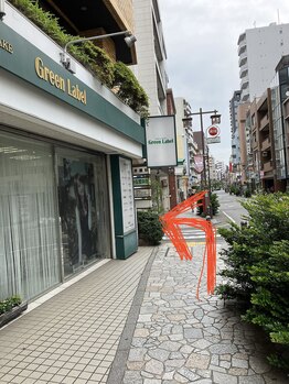 ロレインブロウ 川崎店/当店までの道のり　4