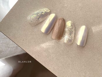 ネイルサロン ブランロール 三軒茶屋店(Blanl'or)/ニュアンス冬ネイル