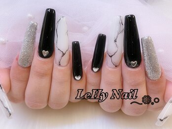 レヒネイル(LeHy nail)/大理石ネイル
