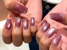 マグネット×フラッシュネイル
