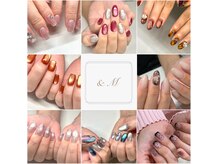 アンドエム(&M)の雰囲気（甘皮ケアカット込み・フィルイン◆定額5990円から豊富にご用意）