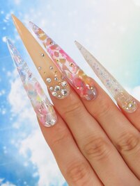 花びらきらめく春のシースルー♪