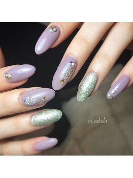 ネイルバイサクラ NAIL BY SAKULA/大人カジュアルネイル