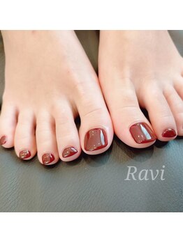 フットワンカラ―　大人ボルドー