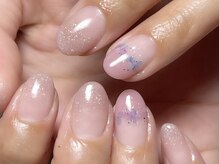 レディグリッター(Lady glitter)/シンプル紫陽花ライン