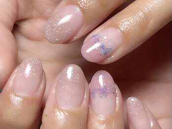 レディグリッター(Lady glitter)/シンプル紫陽花ライン