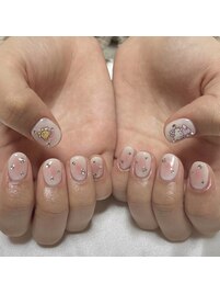 Hand 持ち込みシンプルアート