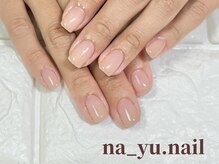 ナユネイル(na_yu.nail)/自爪風クリアネイル 119/119