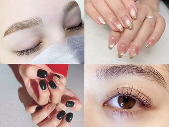 ビューティービースト フォー ネイルアンドアイラッシュ 並木店(beauty:beast)の写真/【要TEL】《ネイル×まつげを同時に》サロン滞在時間の短縮で「時短」を叶える★目元/指先を同時に可愛く◎