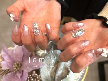 ジェミー(jemiy)/韓国ワンホンネイル定額デザイン