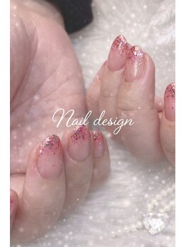 キュービーネイルプラス 大宮マルイ店(QB Nailplus)/きらめく恋色ネイル