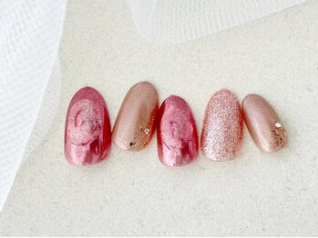 リベレ(LIBELLE)/ニュアンスミラー/華やかピンク