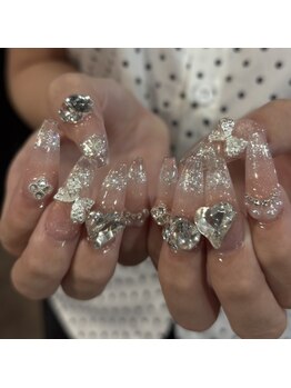GIRL【10月中旬 NEW OPEN(予定)】の写真/<一気に美爪に★イベントにもオススメ>チビ爪でお悩みの方、可愛いアートやパーツを乗せたい時にも♪