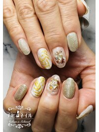 ハワイアンボタニカルネイル