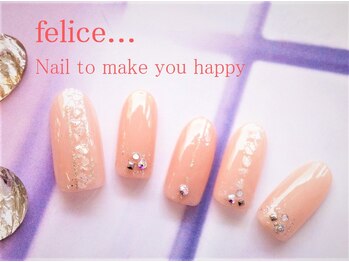 ネイルサロン フェリーチェ(felice)/【定額ネイル】¥7980