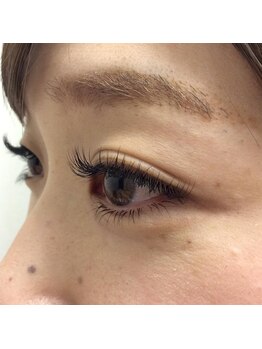 シュシュ(chou chou)/ダークブラウン×カーキブラウン