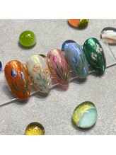 エムネイル(Ｍ)/haruka nail × 春ネイル