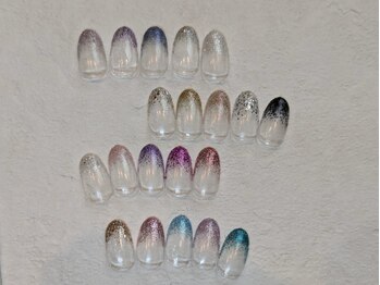 マハロネイル(Mahalo Nail)/ハンドラメグラデーション