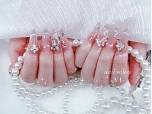ナネイルサロン(NA nail salon)の雰囲気（ワンホンネイル。ちゅるんちゅるんパーツもたくさん揃えてます。）
