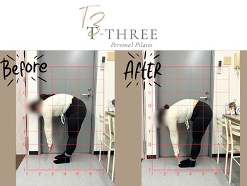 ティースリー 蒲田店(T-THREE)/もも裏の柔軟性がUP!