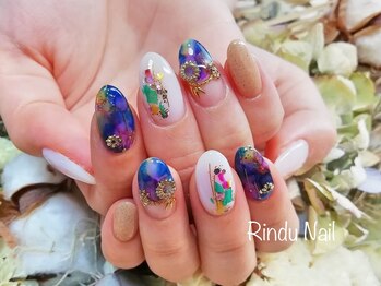 リンドゥネイル 上小田井店(Rindu Nail)/混ぜカラーシリーズ