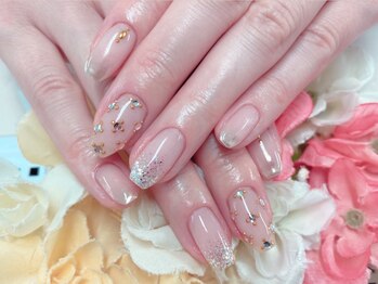 ネイルサロン ドレス(Nail Salon Dress)/【高】シンプルキラキラ