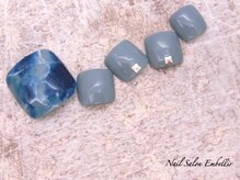 アンベリール 横浜店(Embellir)/(1476)天然石風ネイル