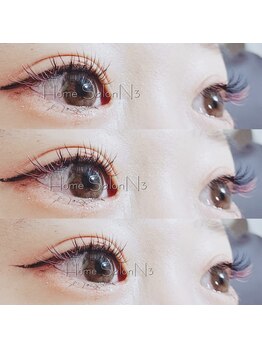 ホームサロン エヌスリー(N3)/目尻にワンポイントカラー