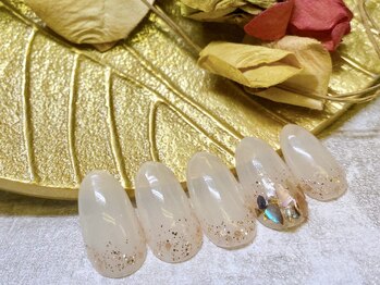 大人の秋ネイル☆