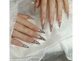 ヒョウ柄　フレンチ