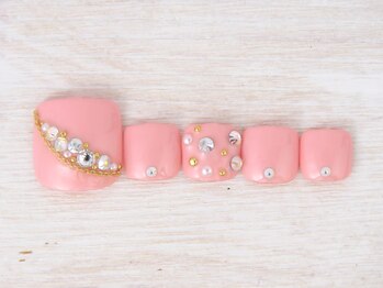 ネイルサロン シュクレ(sucre)/フットネイル￥9790