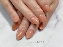 ネイルアトリエルカ(nail atelier LUCA)/M-475 大人上品テラコッタネイル