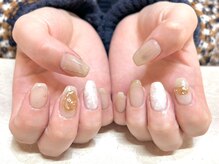 ライトウェーブ 長野駅前店/ニュアンス×ミラーネイル♪