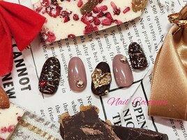 【限定】バレンタインネイル♪