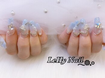 レヒネイル(LeHy nail)/カラグラ×ハートネイル