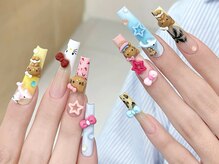 ダークハニー 池袋店(Dark Honey)/3Dキャラクターカラフルフレンチ