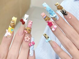 3Dキャラクターカラフルフレンチ