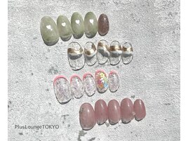 4月の定額ネイル★simple★¥7700