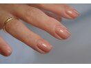 one color gel nail
