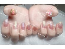スペードキューネイル 新宿店(Spade Q Nail)/日焼けキティちゃんネイル