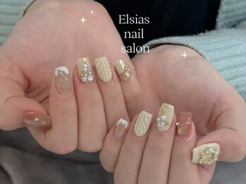 エルシアス 高田馬場(Elsias)/押し花ネイル