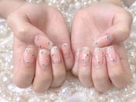 アクリルスカルプ長さだし